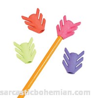 Fun Express Arrow Pencil Toppers for Valentine's Day Stationery Pencil Accessories Erasers Valentine's Day 24 Pieces B071445YS1